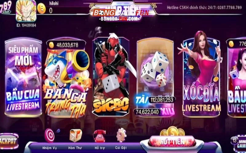 Lợi ích khi tải game 789 Club