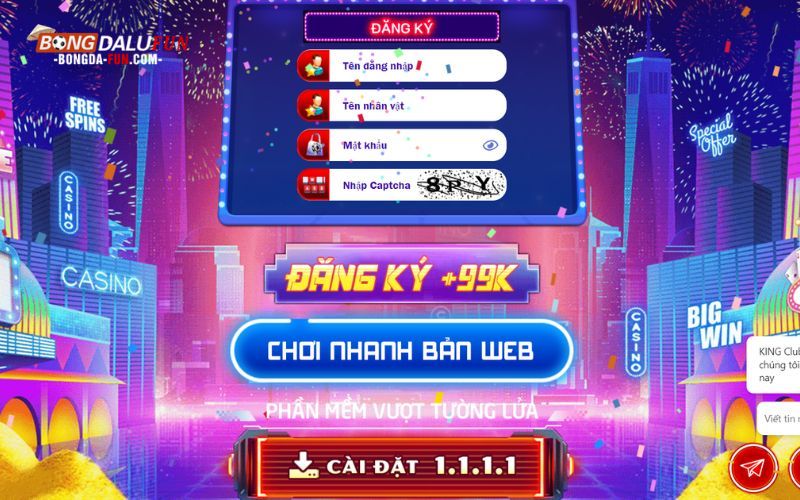 Hướng dẫn tạo tài khoản KingClub đơn giản, an toàn