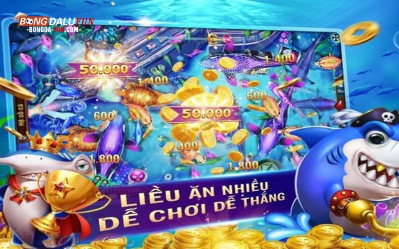 Bắn cá đổi thưởng theo cấp độ làm tăng sự thú vị cho người chơi